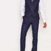 Shdone Myloiver Navy Waistcoat
